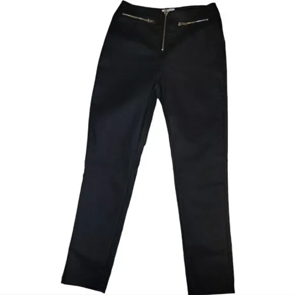 Princess Polly Faux Leather Flagstaff Pant | Black | 6 - Picture 5 of 8